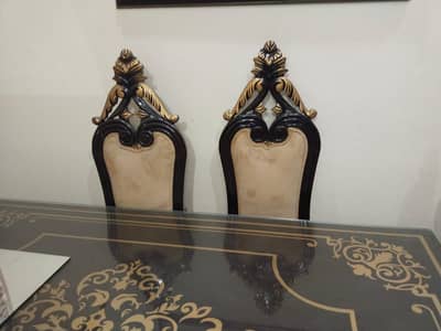 dawning table with 6 chairs