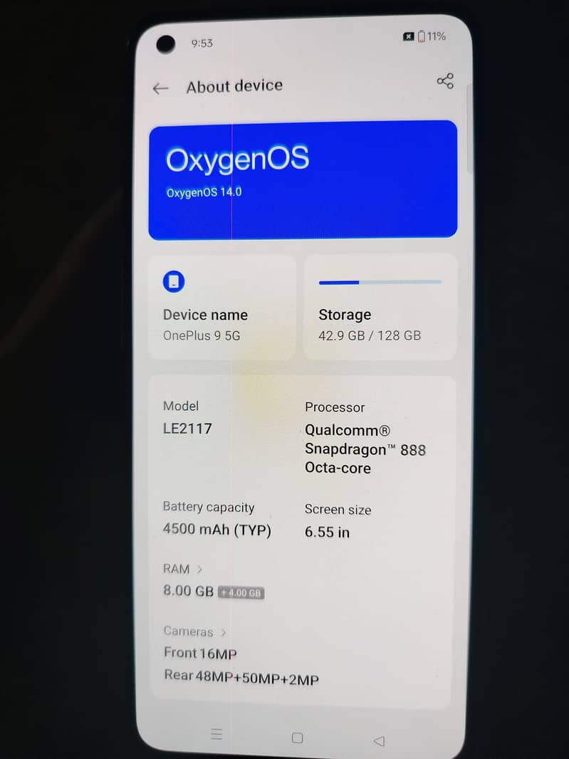 One Plus 9 4
