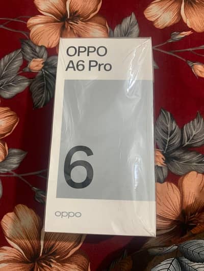 OPPO A6 Pro 256GB Blue – Non-Active | Brand New |
