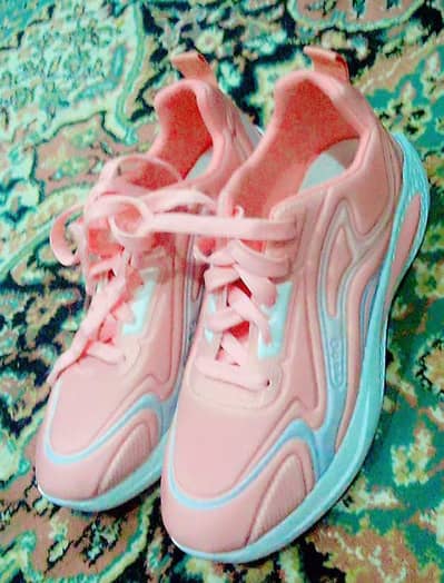 Branded shoe imported from Doha