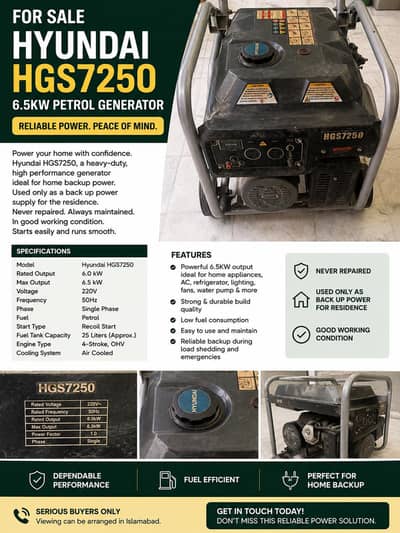 Generator for Sale