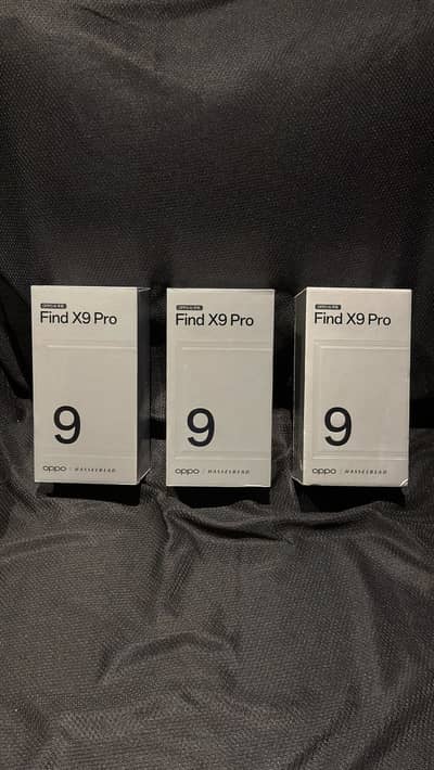Oppo Find x9 pro box pack