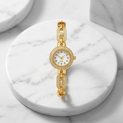 Ladies Fancy Zircon Bracelet wrist watch