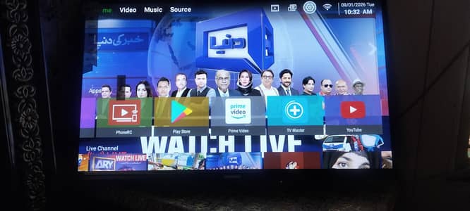 Samsung led fully android  32 "inch