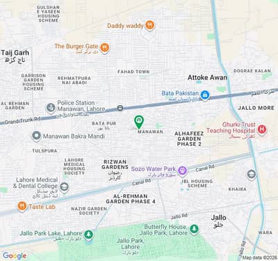 Perfect Prime Location 3 Marla Residential Plot In Manawan For Sale