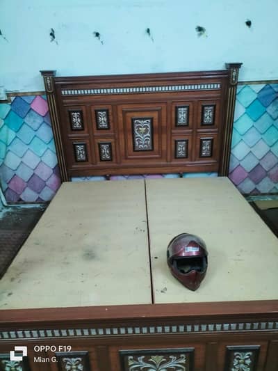 double bed with matress