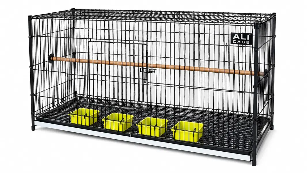 3 Folding Cage's 4 feet × 2 feet × 2 feet heavy duty