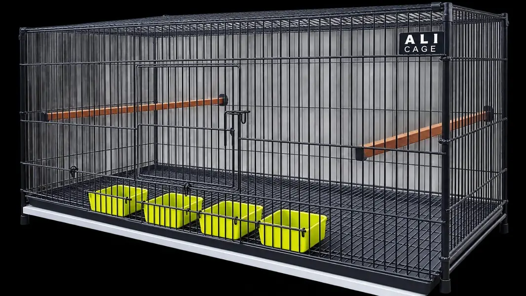 3 Folding Cage's 4 feet × 2 feet × 2 feet heavy duty — photo 2