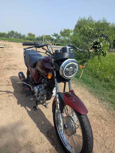 Yamaha ybz 125 2019 red shape