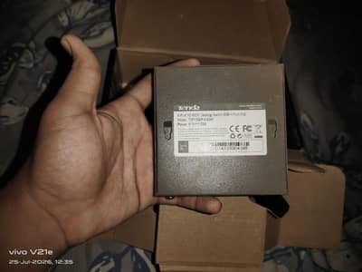 Tenda TEF1106P-4-63W 6-Port PoE Switch 63W – Brand New