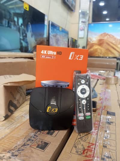 ix3 latest Android TV box with voice remote 8gb/128gb 0326/4174/150