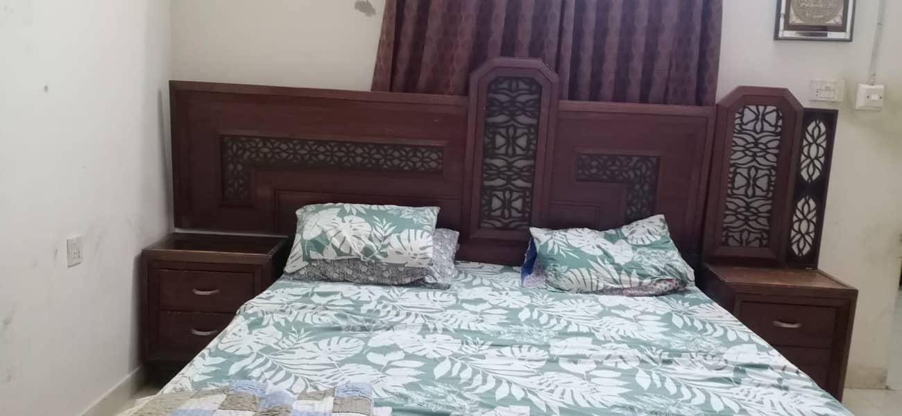 bed and showcase 3