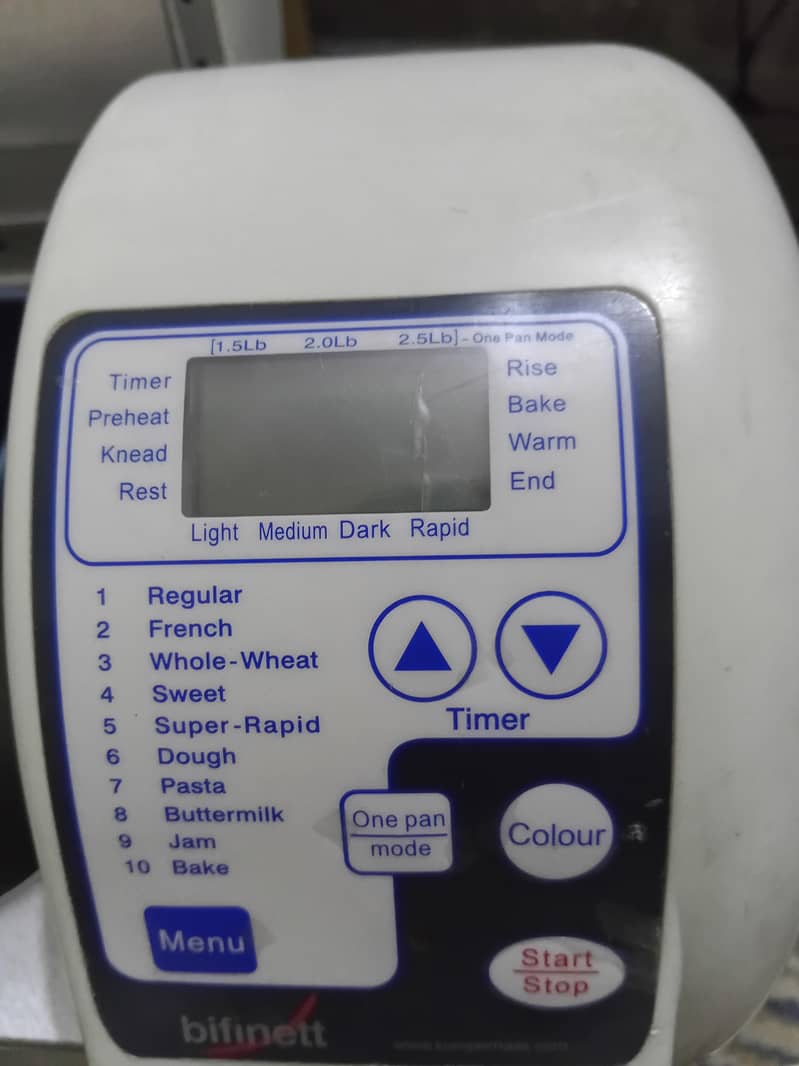 Bifinett automatic bread maker (model KH 2231) 3