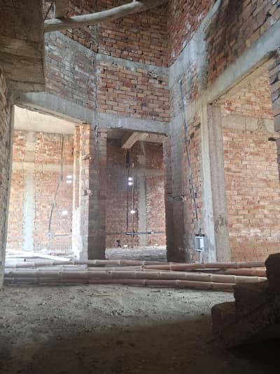6.75 Marla Brick Structure For Sale In Bahria Town Phase 8 | Near Mosque, Commercial & Park | Owner Built | Mezzanine Floor & Double Height Design