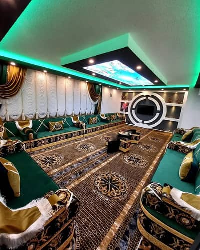Arabic Majlis Sofa | Arbic Majlis | Saudi Majlis | Hujra Bethak | Sofa
