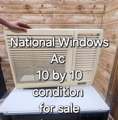 National 1.5 Ton Window AC - Excellent Cooling (Made in Malaysia)