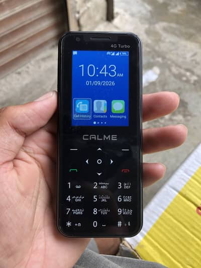 CALME 4G Turbo 1GB 8GB new 10/10 condition with box charger