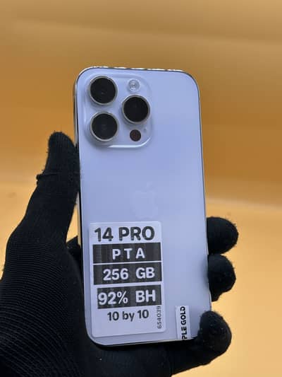 Apple iPhone 14 Pro 256 GB Dual Sim PTA APPROVED 92% Battery Health