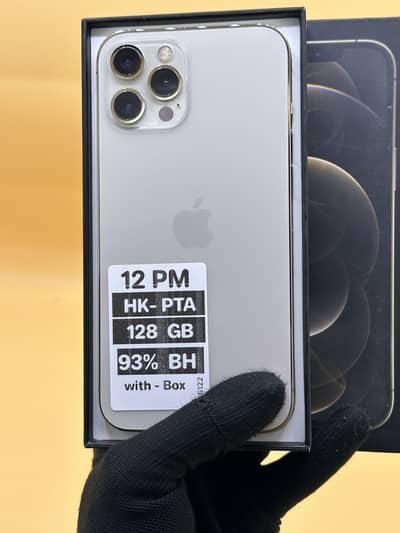 Apple iPhone 12 Pro Max 128 HK Physical dual Sim PTA APPROVED 93% BH