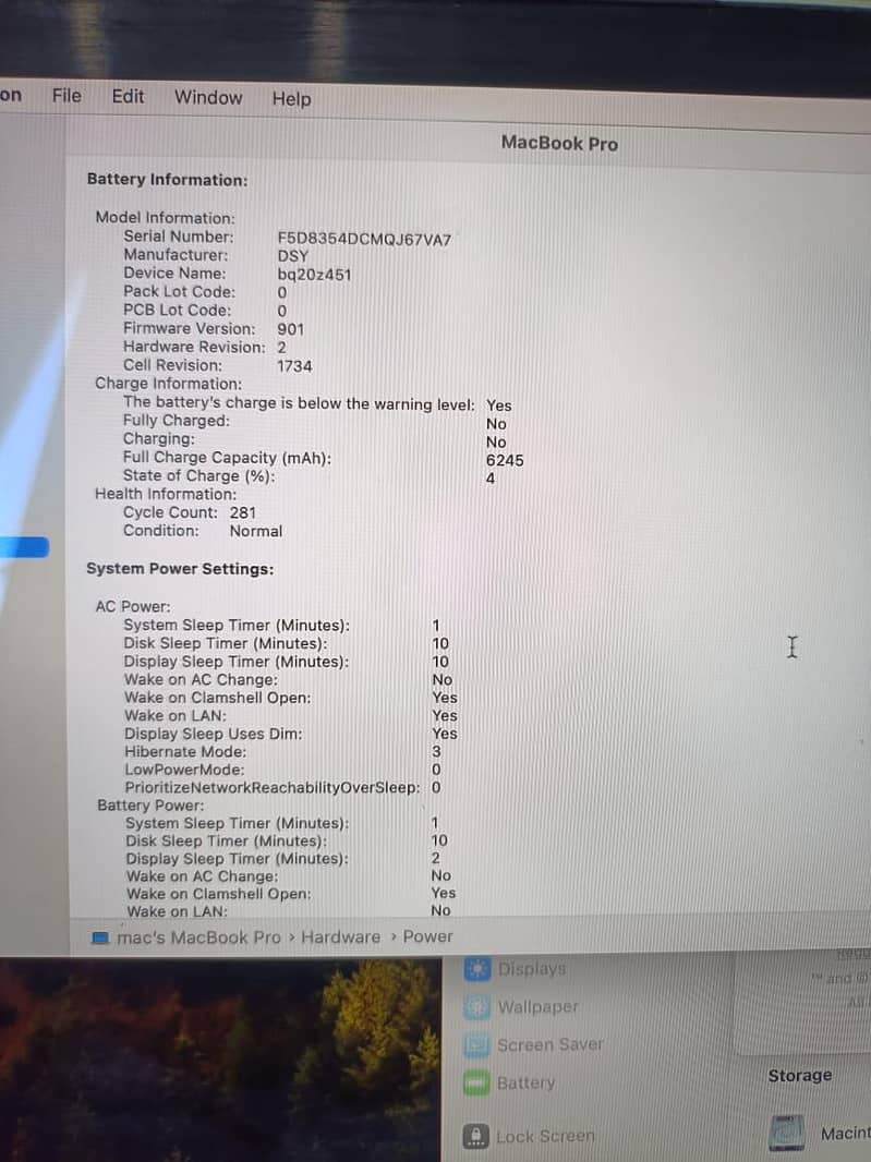 Mac book Pro 4