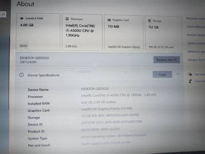 LENOVO THINKPAD CORE I5