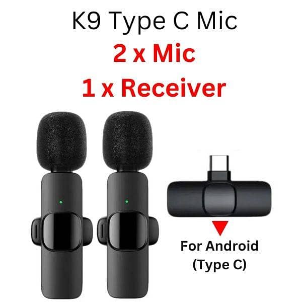 wireless mic USB C Type 7