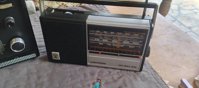 radio and tape recorders