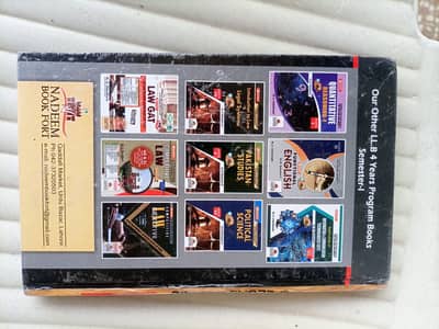 4-Year LLB Semester 1 Books | Papers + Assignments | 40% OFF  |  NEW
