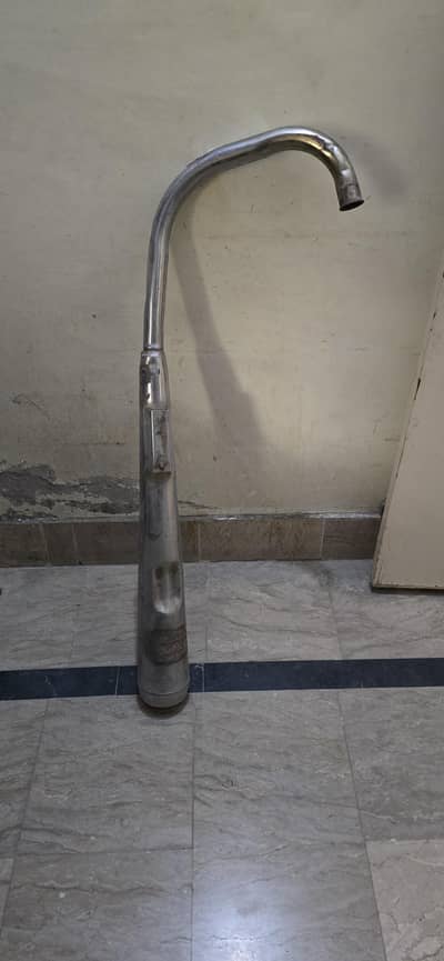 Honda 125 modified silencer