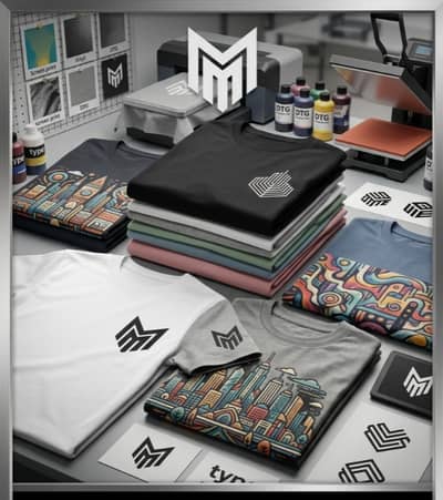 Custom T-Shirt Printing Service Bulk | Corporate & Event Branding