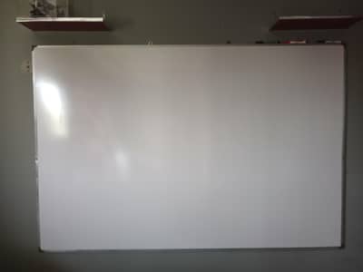 Whiteboard for sale 6x4 ft