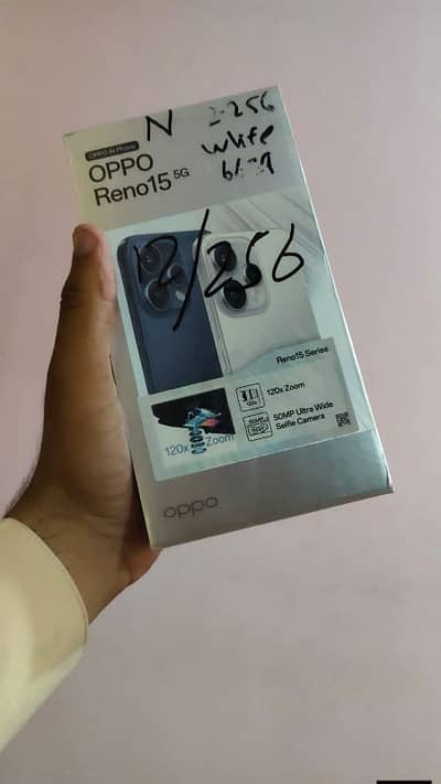oppo Reno 15 5g 12 256 512 official PTA approve