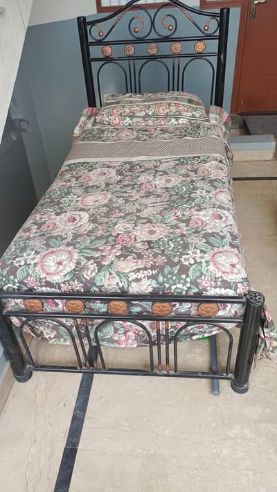 iron bed