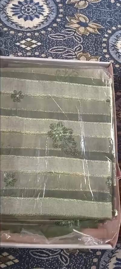 Beautiful Green Heavy Embroidered Fancy Suit – Brand New