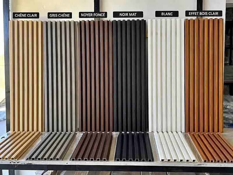 Wpc wall panel-Wpc fluted panel-Pvc wallpanel-Solid panel-Wall panel 16