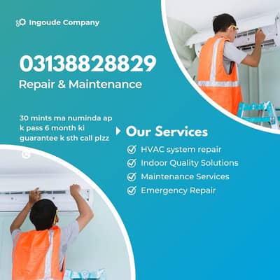 service repairing fitting gas refilling kit repaired