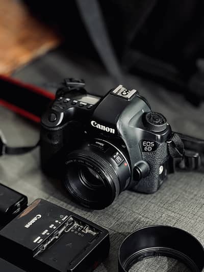 Canon 6D with 50mm 1.8f