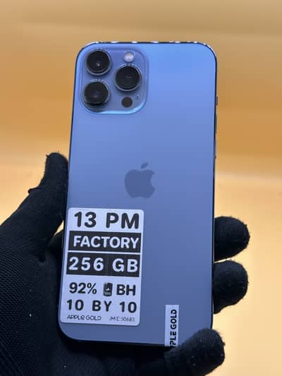 Apple iPhone 13 Pro Max 256 GB Factory Non PTA 92% BH