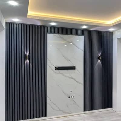 PVC wallpanel- Wpc wallpanel-Fluted wall panel-Solid panel-Media wall