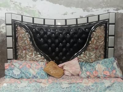 Bed with side tables one king size bed and 2 side tables