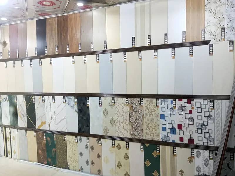 PVC wallpanel- Wpc wallpanel-Fluted wall panel-Solid panel-Media wall 12