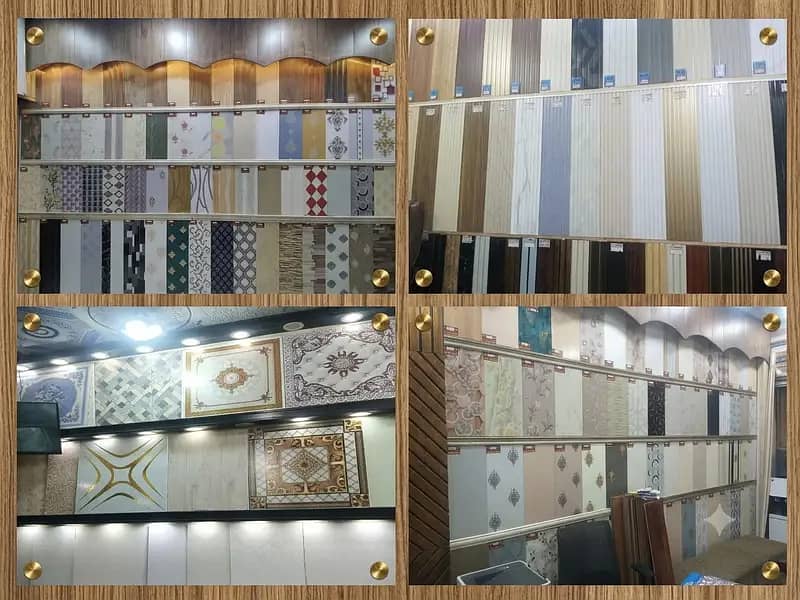 PVC wallpanel- Wpc wallpanel-Fluted wall panel-Solid panel-Media wall 15