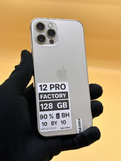Apple iPhone 12 Pro 128 GB Factory unlock Non PTA 90% BH