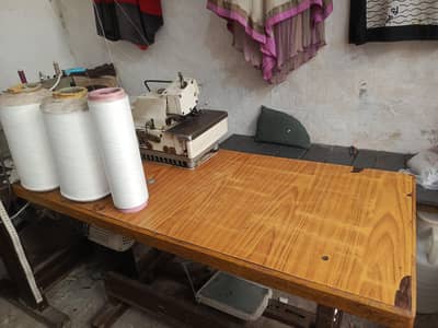 high speed commercial overlock and Pico USP machine