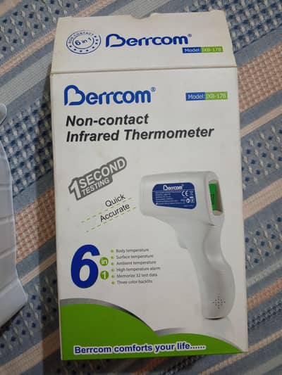 Bercom Non-Contact Infrared Thermometer JXB-178 – Brand New