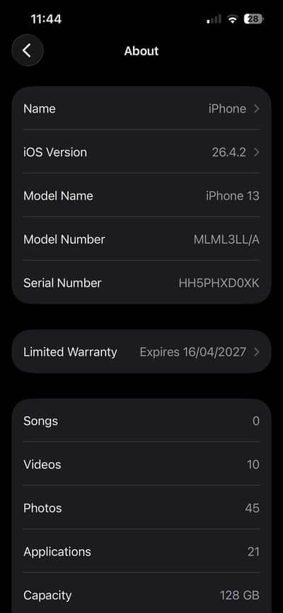 Iphone 13 jv 10/10
