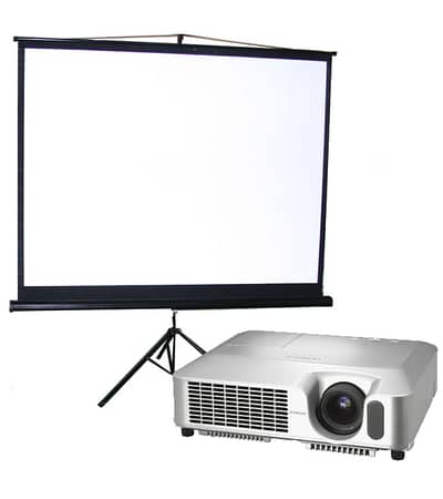 CCtv Camera and Multimedia Projector and screen installation
