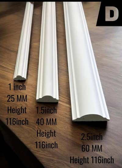 pvc wall molding gola