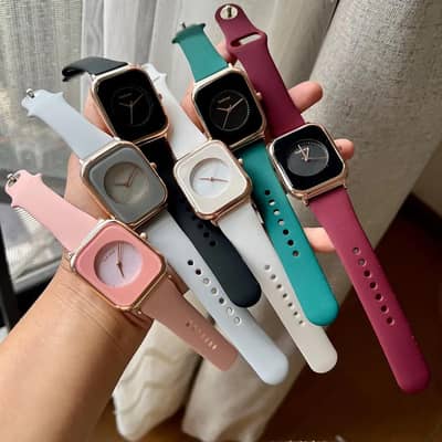Women's square watches Casual new brand