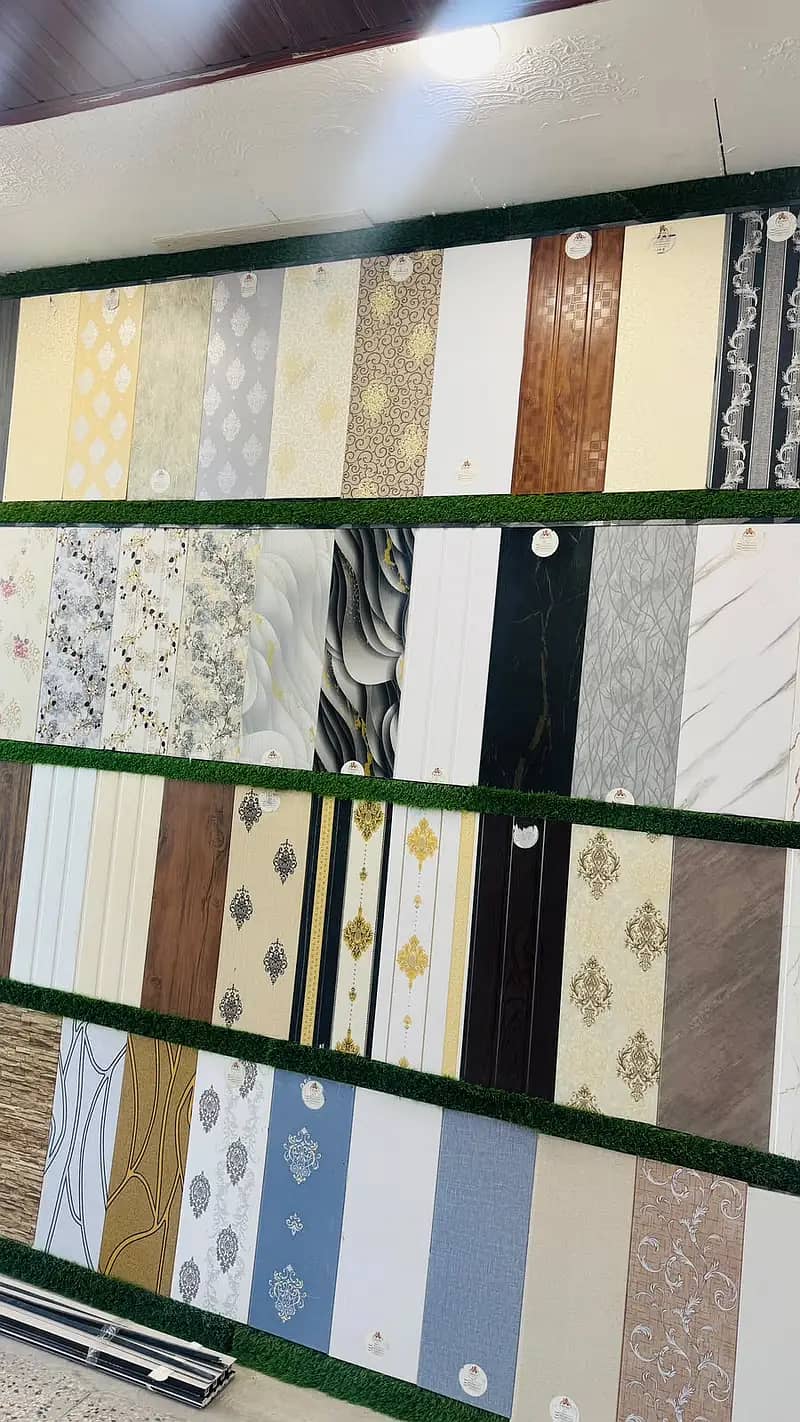Pvc Wall Panel-Waterproof PVC Sheet-Imported PVC Panel-Solid Wallpane 2